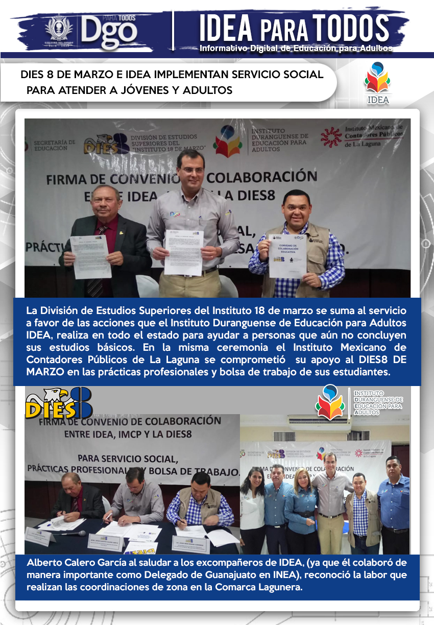 ID dies8 convenio