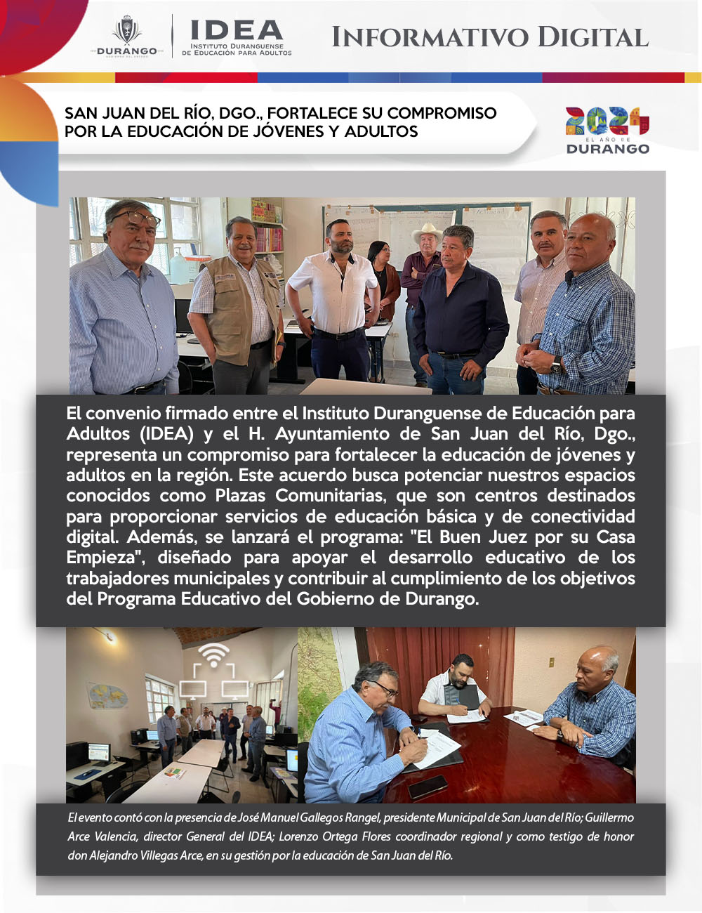 2024 06 27 San Juan del Rio Firma de Convenio
