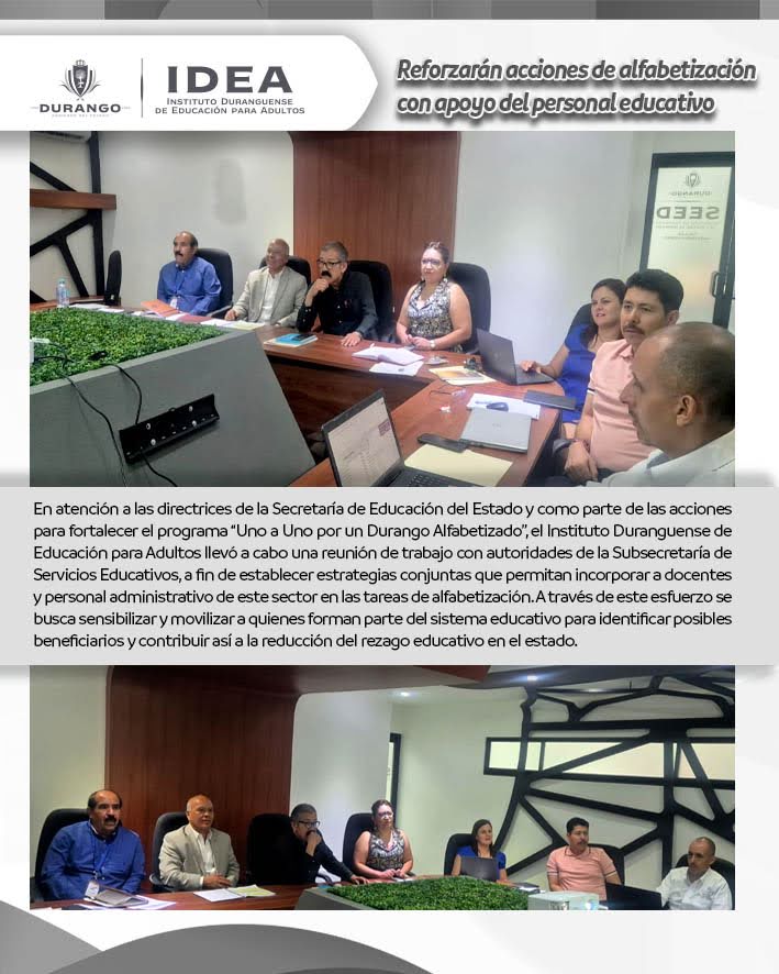 2025 05 20 Reunion Sub Secretaria de Educacion Basica